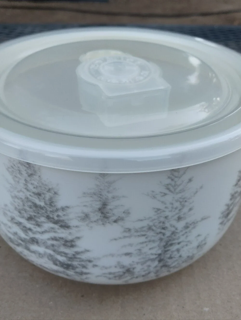 TAG Soup Mug with Lid, Winter Sketch Christmas Bone China